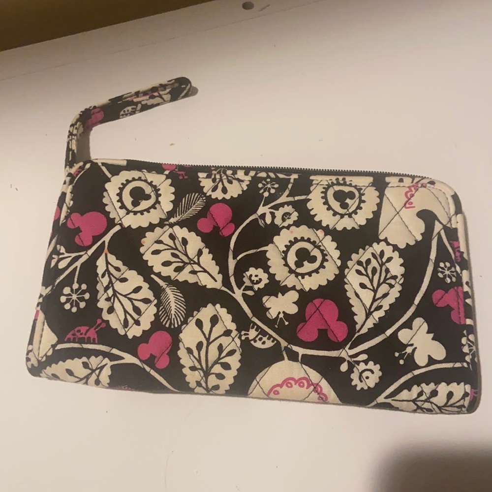 Vera Bradley Mickey Mouse Wallet Wristlet NWOT
